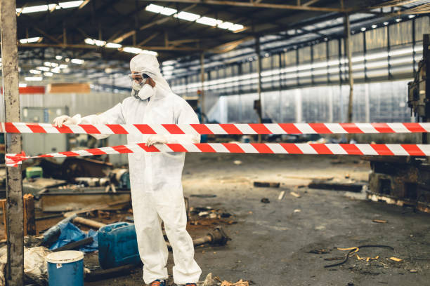 Professional Biohazard technician working in Spotswood, NJ